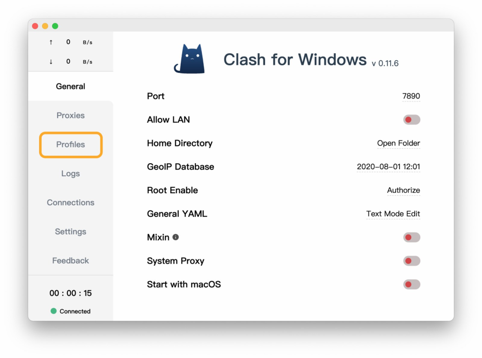 2025 最新苹果 Mac 电脑 Clash for Windows 下载和使用教程