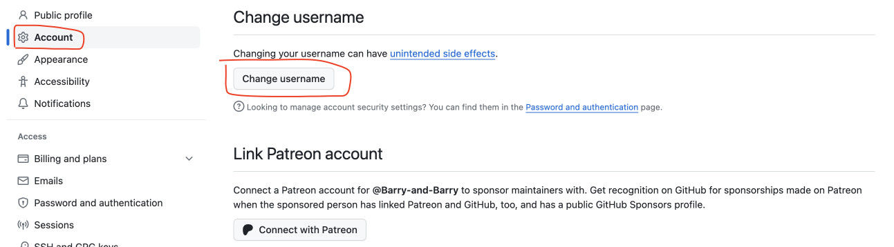 github settings account.png Github settings account.