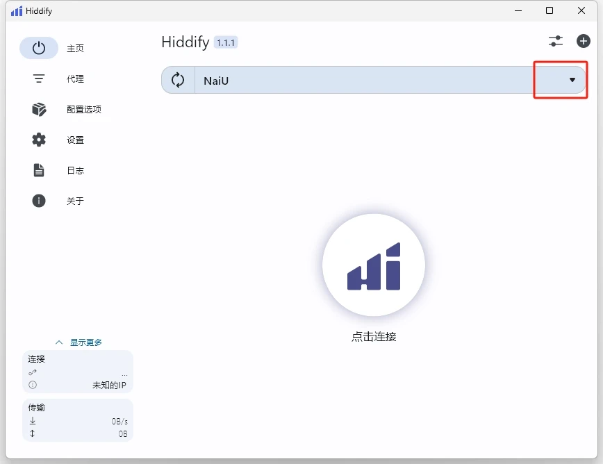 Hiddify Next 简易使用教程 12 hiddify edit info