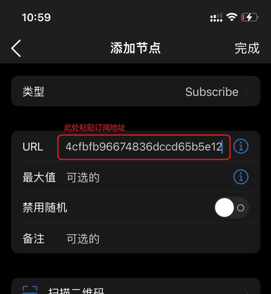 小火箭(Shadowrocket)手动配置连接教程